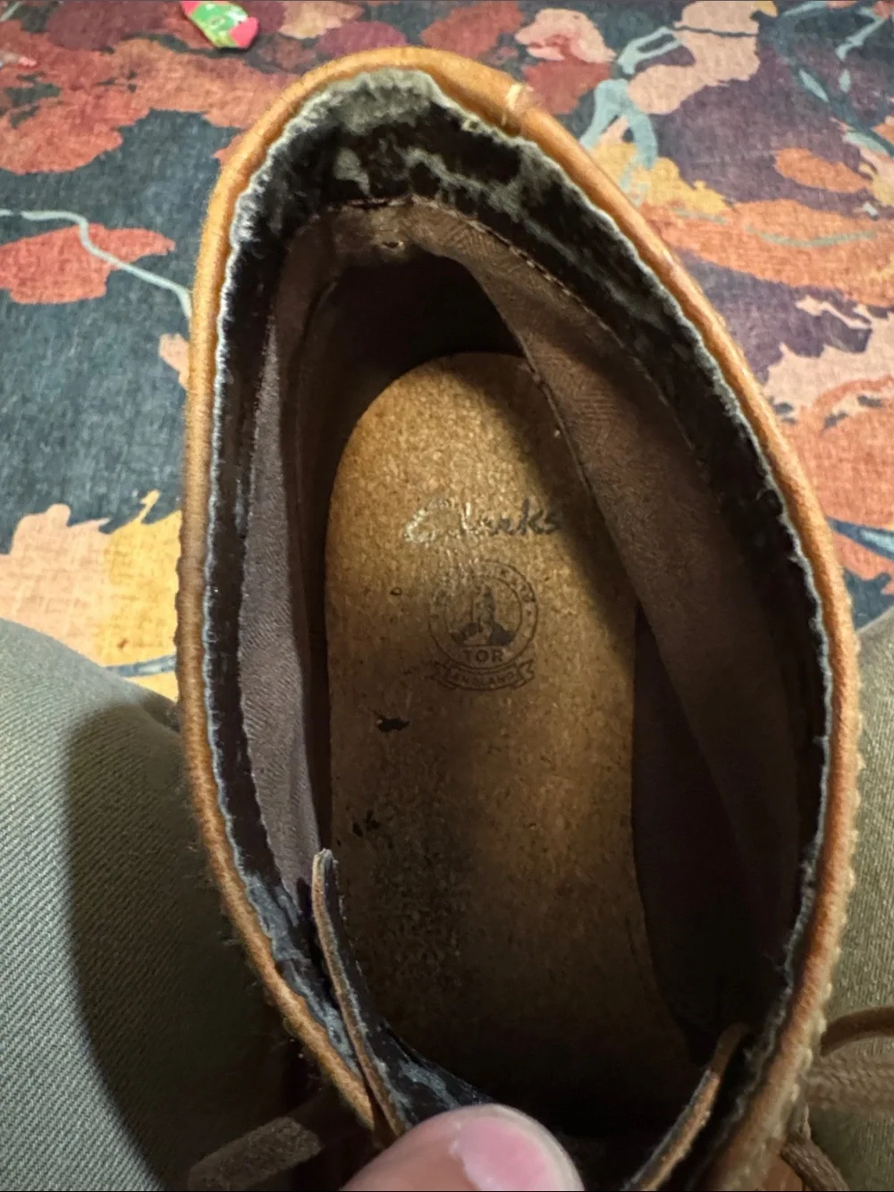 Clarks classic brown